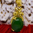 18K Gold Jade Crystal Pendant Necklace [style13]