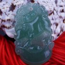 Jade Ox Cow (Chinese Zodiac) Talisman Amulet Pendant Necklace [style3]