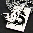 Silver Dragon Pendant Necklace [style2]