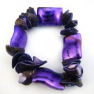 Violet Purple Shell Bracelet [style1]