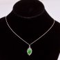Silver Jade Crystal Pendant Necklace [style14]