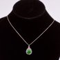 Silver Jade Crystal Pendant Necklace [style15]