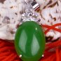 Silver Jade Crystal Pendant Necklace [style17]