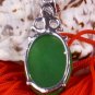 Silver Jade Crystal Pendant Necklace [style17]