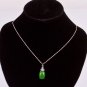 Silver Jade Crystal Pendant Necklace [style17]