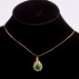 18K Gold Jade Crystal Pendant Necklace [style18]