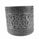 Antique Silver Roman Greek Style Cuff Bangle Bracelet