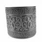 Antique Silver Roman Greek Style Cuff Bangle Bracelet
