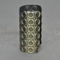 Antique Bronze Military Studded Wide Cuff Bangle Bracelet