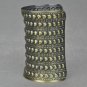 Antique Bronze Gothic Military Studded Cuff Bangle Bracelet