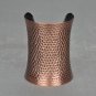Antique Hammered Copper Textured Metal Cuff Bangle Indian Bracelet