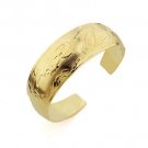 Genuine 18K Gold Plated Phoenix Bangle Bracelet