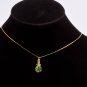 18K Gold Jade Crystal Pendant Necklace [style20]