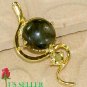 18K Gold Plated Labradorite Pendant Necklace