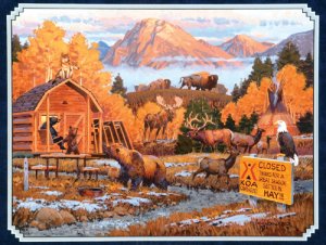 Closed for the Season - 500 piece SunsOut puzzle - for Ages 12+