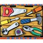 Tools Chunky - 7 piece Melissa & Doug puzzle - Ages 2+