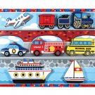 Vehicles Chunky - 9 piece Melissa & Doug puzzle - Ages 2+