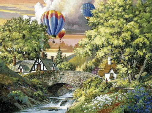 Sunset Flight - 1,000 piece SunsOut puzzle - for Ages 12+