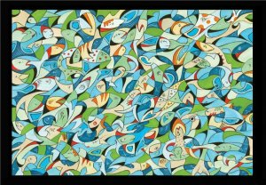 Fishery - 315 piece Impossible Puzzle by Great American - for Ages 12+