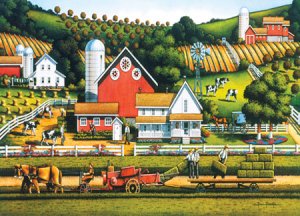 Farm Life - 1000 piece MasterPieces jigsaw puzzle - for Ages 12+