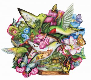 Flutter By - 600 piece SunsOut puzzle - for Ages 12+