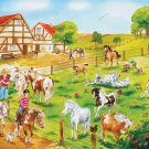 Pony Farm - 100 piece Ravensburger puzzle - for Ages 6+