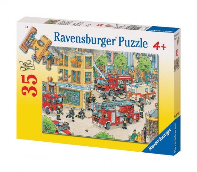 Firemen On Duty - 35 piece Ravensburger puzzle - for Ages 4+