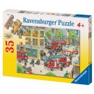 Firemen On Duty - 35 piece Ravensburger puzzle - for Ages 4+