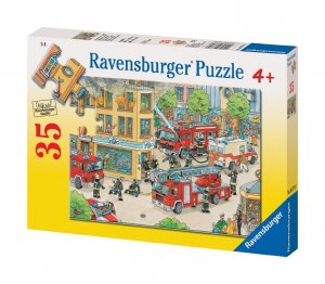 Firemen On Duty - 35 piece Ravensburger puzzle - for Ages 4+