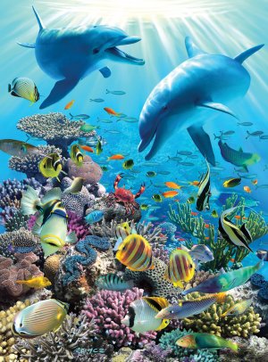 Underwater Adventure - 300 piece SunsOut puzzle - for Ages 9+