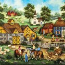 Barnyard Meeting - 500 piece MasterPieces jigsaw puzzle - for Ages 12+