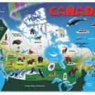 Map of Canada - 31 piece Melissa & Doug wooden puzzle - Ages 5+