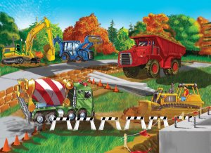 Construction Site - 30 piece Melissa & Doug puzzle - for Ages 3+