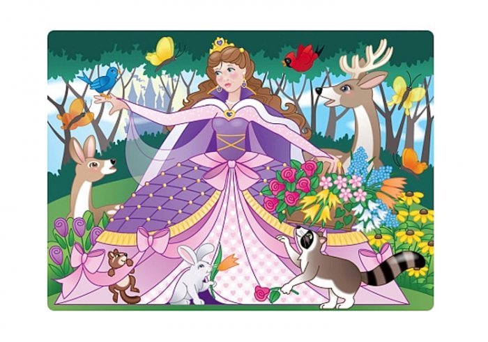 Woodland Princess - 24 piece Melissa & Doug puzzle - Ages 3+
