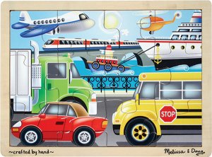 On The Go - 12 piece Melissa & Doug puzzle - Ages 3+