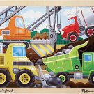 Construction Site - 12 piece Melissa & Doug puzzle - Ages 3+