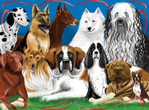 Fetching Friends - 200 piece Melissa & Doug puzzle - for Ages 8+