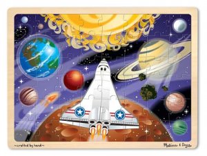 Space Voyage - 48 piece Melissa & Doug puzzle - Ages 4+