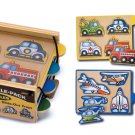 Vehicles - 16 piece puzzle pack from Melissa & Doug puzzle - Ages 2+