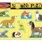 Pets Sound Puzzle - 8 piece Melissa & Doug peg puzzle - Ages 2+