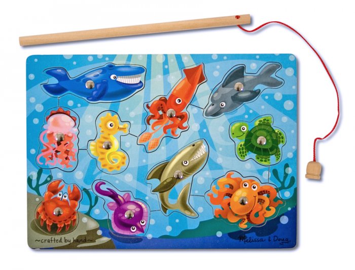 Fishing Magnetic Puzzle Game - By Melissa & Doug - Ages 3+
