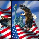 Symbols of Freedom - Double Deck Bridge Playing Cards - NEW
