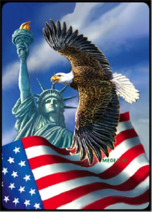 Lady Liberty - Bridge Playing Cards - NEW