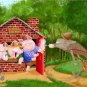 Huff & Puff - 100 piece SunsOut puzzle - for Ages 6+