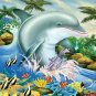 Dolphin Splash - 200 piece SunsOut puzzle - for Ages 7+