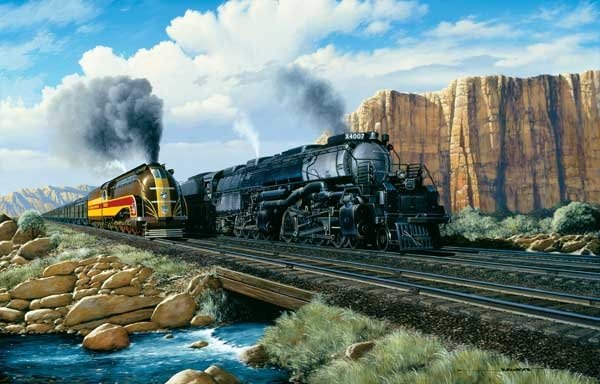 Beauty and the Beast - Trains - 1,000 piece SunsOut puzzle - for Ages 12+