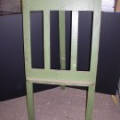 GREEN WOODEN ART EASEL