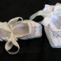 Silk and Crystal Handmade Christening Baptismal Gowns Lg 18 Months