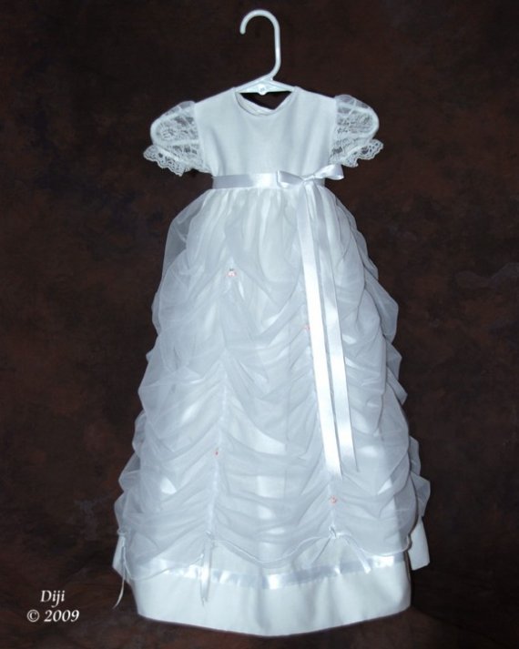 Katie Handmade Christening Blessing Gown 9-12 Months