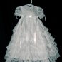 Lacey Handmade Christening Gown 3-6 Months
